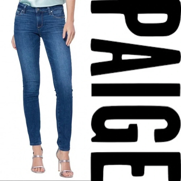 PAIGE Skyline Ankle Peg Skinny Jeans - Picture 1 of 10